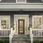 transom window on entry door